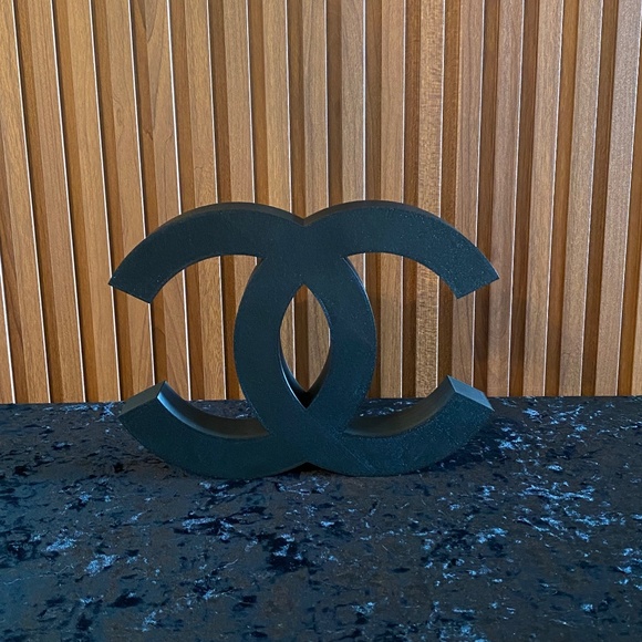 Rare Large CC Black Art Decor - Picture 1 of 7